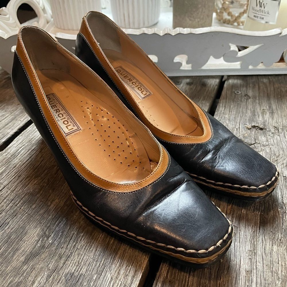 Quercioli Fireze Heels Size 36 EUC